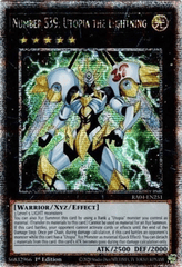 Number S39: Utopia the Lightning - RA04-EN251 - (Quarter Century Secret Rare) - 1st Edition